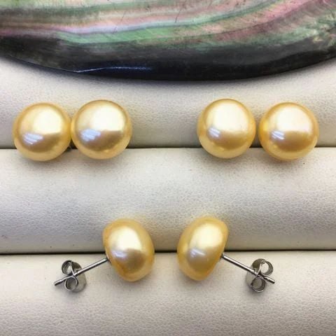 Bông tai Nụ Ngọc Trai Chuôi Bạc Ý s925 Madame Hien Pearls Thời trang tối giản BTN0BD056