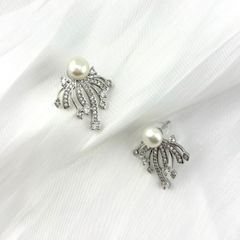 Bông Tai Ngọc Trai Tự Nhiên Pháo Hoa MADAME HIEN PEARLS BTN170