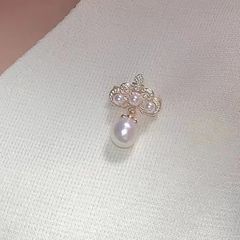 Ghim Cài Áo Đính Ngọc Trai Tự Nhiên Kiêu Kỳ Phong Cách Hoàng Gia MADAME HIEN PEARLS Cho Nữ PKC020