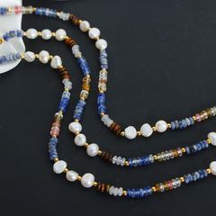 Vòng Cổ Ngọc Trai Tự Nhiên Phong Cách Âu Mỹ Bohemian Boho Unisex Nam Nữ CB014