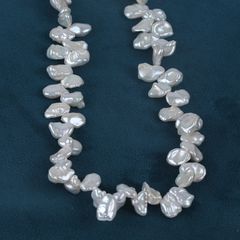 Vòng Cổ Ngọc Trai Keshi Nước Ngọt Tự Nhiên s925 Thời Trang Pháp Dành Cho Nữ CB017
