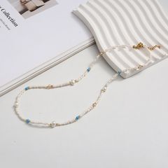 Vòng Cổ Choker Phong Cách Bohemian Phối Ngọc Trai Hạt Gạo Boho MADAME HIEN PEARLS CB036