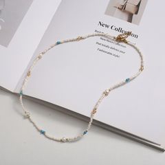 Vòng Cổ Choker Phong Cách Bohemian Phối Ngọc Trai Hạt Gạo Boho MADAME HIEN PEARLS CB036