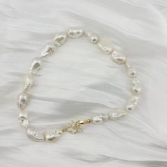 Vòng Cổ Ngọc Trai Dị Khủng 18-20mm Hạt Baroque Sang Trọng MADAME HIEN PEARLS CB037