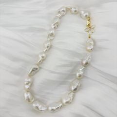 Vòng Cổ Ngọc Trai Dị Khủng 18-20mm Hạt Baroque Sang Trọng MADAME HIEN PEARLS CB037