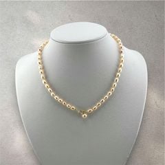 Vòng cổ Ngọc Trai Tự Nhiên 5-6mm MADAME HIEN PEARLS Đáng Yêu CG065