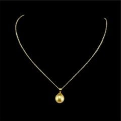 Mặt Dây Chuyền Ngọc Trai Edison Vàng 10-11mm Tối Giản Minimalist Sang Trọng MADAME HIEN PEARLS Cho Nữ MT052