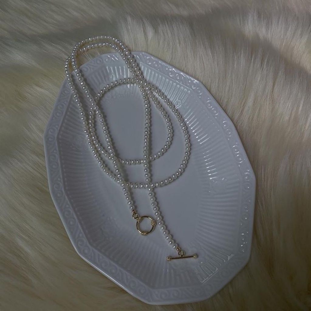 Vòng cổ Ngọc Trai Tự Nhiên Dáng Dài 8 Kiểu Đeo Sang Trọng Thời Thượng Cho Nữ MADAME HIEN PEARLS CT014