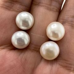 Bông Tai Ngọc Trai Nụ Lông Công 11-12mm Chuôi Bạc Ý s925 Thời Trang MADAME HIEN PEARLS Cho Nữ