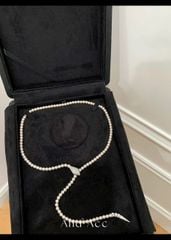Vòng Cổ Ngọc Trai 50cm Dáng Rắn Thần Sang Trọng Phong Cách Hoàng Gia MADAME HIEN PEARLS Cho Nữ CT065
