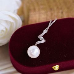 Vòng cổ Ngọc Trai Đen Tự Nhiên Kiểu Dáng Dài Sang Trọng MN031