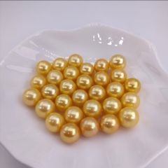 Hạt Ngọc Trai Vàng Tự Nhiên 12mm VIP Cao Cấp MADAME HIEN PEARLS HT006