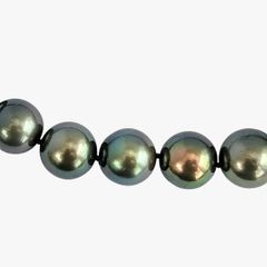 Bộ Set Trang Sức Ngọc Trai Đen Tự Nhiên 11mm Cao Cấp Gồm Vòng cổ + Vòng Tay + Bông tai Ngọc Trai MADAME HIEN PEARLS SCT001D
