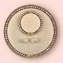 (Kèm kiểm định) Bộ Set Ngọc Trai Vòng cổ, Vòng Tay và Bông tai Tự Nhiên Khoá Nơ Xinh Xắn MADAME HIEN PEARLS Cho Nữ SCT035