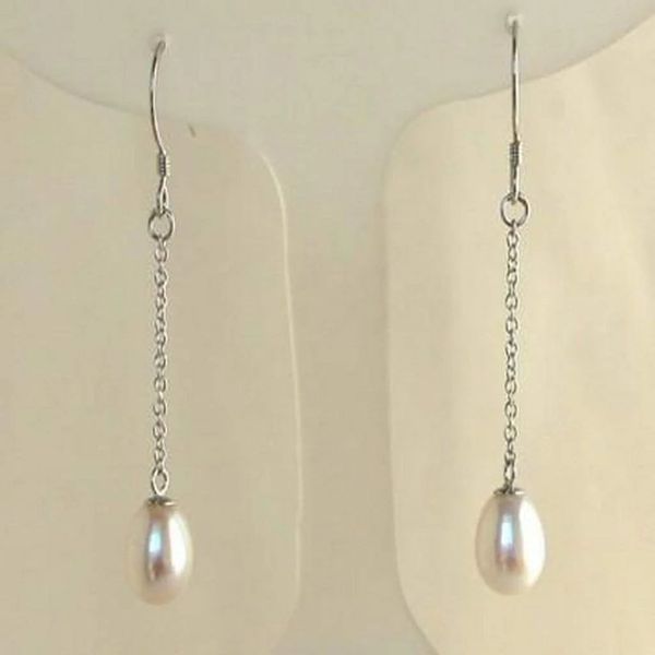 Bông Tai Bạc Ngọc Trai Tua Rua Đơn Giản 1 Hạt Ngọc Trai Giọt Nước MADAME HIEN PEARLS Tối Giản Xinh Xắn Cho Nữ BTG126
