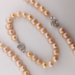 Vòng Tay Ngọc Trai Tự Nhiên 8-9mm MADAME HIEN PEARLS VTT035