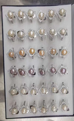 Nhẫn Ngọc Trai Tự Nhiên Size 9-10mm Dáng Hoa Phong Cách Quý Phú Bà Ngọc trai Giá Sỉ Phú Quốc MADAME HIEN PEARLS NN053