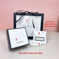 Bộ hộp đựng quà tặng trang sức vòng cổ, vòng tay, nhẫn Chuẩn hãng Full box thương hiệu Pandora, Gucci, LV PKG018