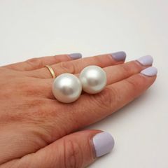 Hạt Ngọc Trai Trắng Tự Nhiên 14-15mm AAA VIP Cao Cấp MADAME HIEN PEARLS