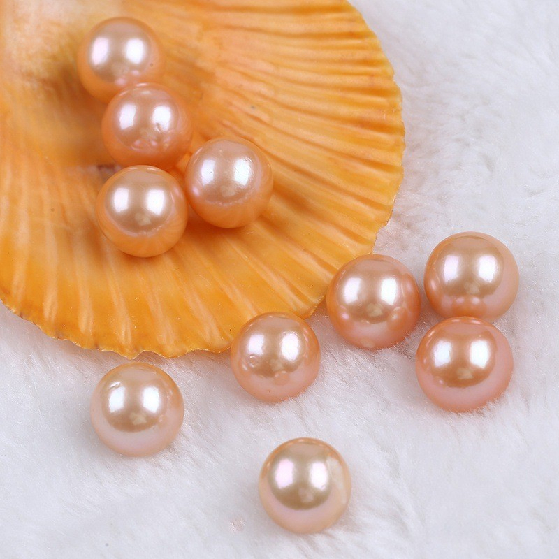 Hạt Ngọc Trai Hồng Pastel Tự Nhiên 10-14mm Đẹp AAA MADAME HIEN PEARLS HT013