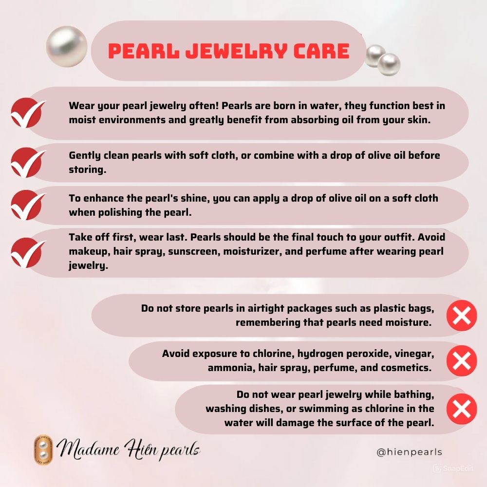 Vòng tay ngọc trai thật 100% hạt xoài nhỏ đơn giản sành điệu VTG001