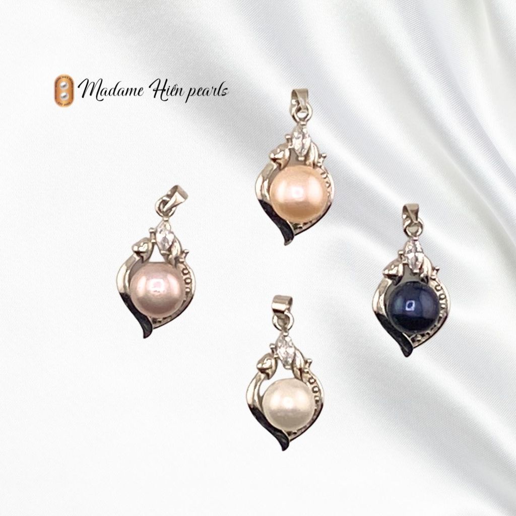 Mặt Dây Chuyền Ngọc Trai Tự Nhiên 9-11mm MADAME HIEN PEARLS Thời trang MN021