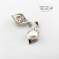 Mặt Dây Chuyền Ngọc Trai Tự Nhiên 9-11mm MADAME HIEN PEARLS Thời trang MN021