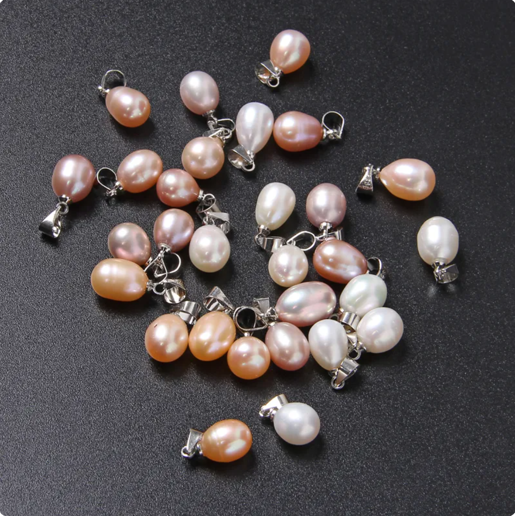 Mặt dây chuyền ngọc trai giọt nước MADAME HIEN PEARLS thời trang đơn giản MG001