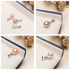 Mặt dây chuyền ngọc trai giọt nước MADAME HIEN PEARLS thời trang đơn giản MG001