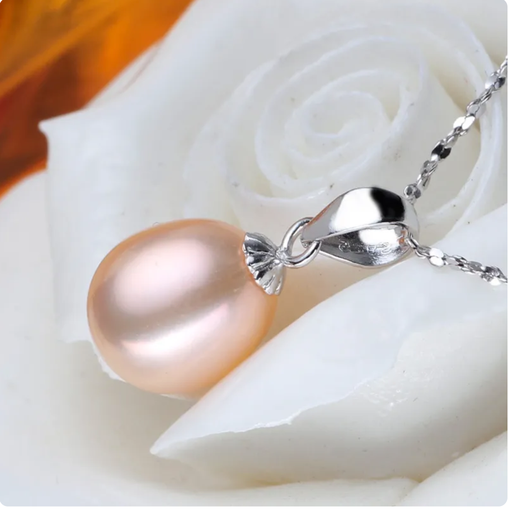 Mặt dây chuyền ngọc trai giọt nước MADAME HIEN PEARLS thời trang đơn giản MG001
