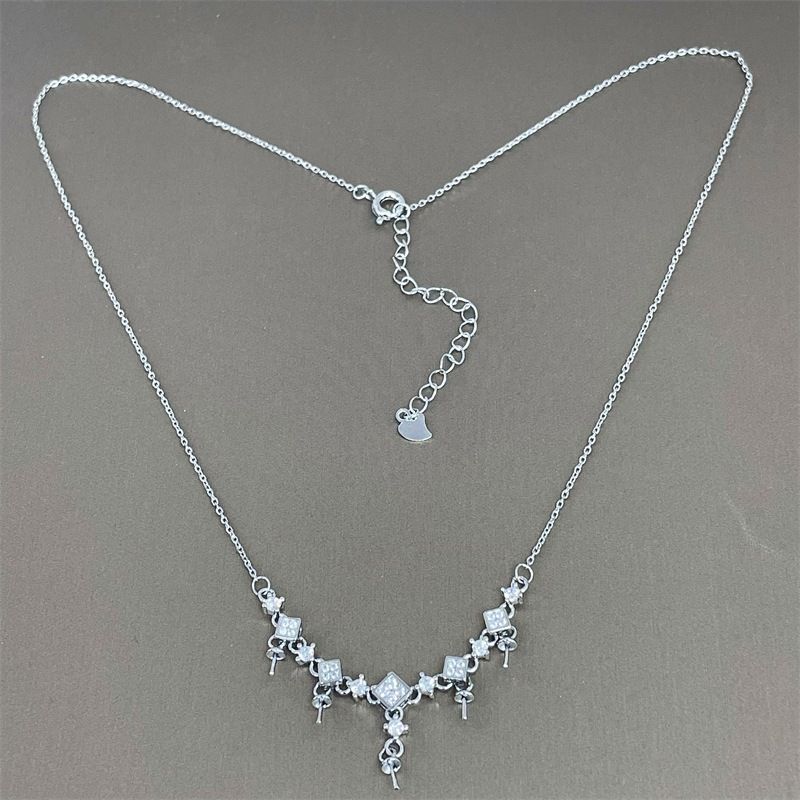 Vòng Cổ Ngọc Trai 5 Hạt Phong Cách Cung Điện Sang Trọng Tinh Tế MADAME HIEN PEARLS MG027