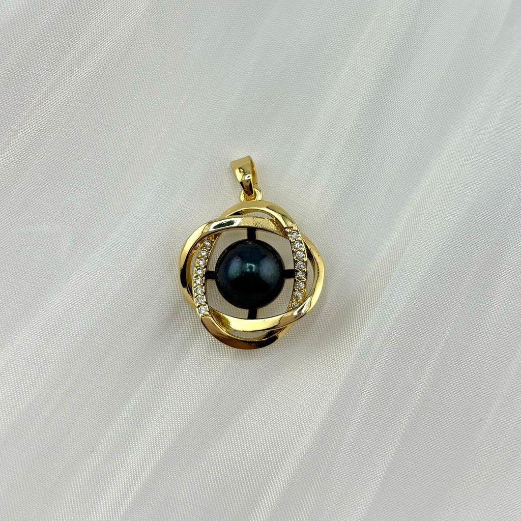 Mặt Dây Chuyền Ngọc Trai Nước Ngọt Tự Nhiên Bird 's Nest MADAME HIEN PEARLS Cho Nữ MN049