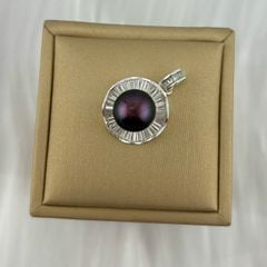 Mặt Dây Chuyền Vòng Cổ Viền Pha Lê Sang Trọng MADAME HIEN PEARLS Cho Nữ MN056