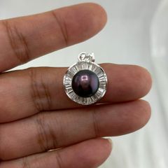 Mặt Dây Chuyền Vòng Cổ Viền Pha Lê Sang Trọng MADAME HIEN PEARLS Cho Nữ MN056