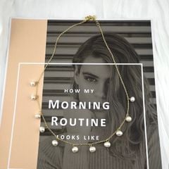 Dây Chuyền Điểm Hạt Ngọc Trai Tự Nhiên Bầu Trời Đầy Sao MADAME HIEN PEARLS Cho Nữ MT042