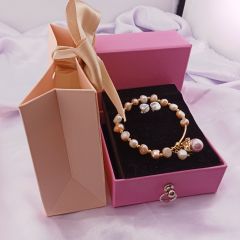 SET MÈO _ Bộ Nữ Trang MADAME HIEN PEARL Đính Hạt trai Tự Nhiên Nước Ngọt Sang Trọng Đẳng Cấp SPS003