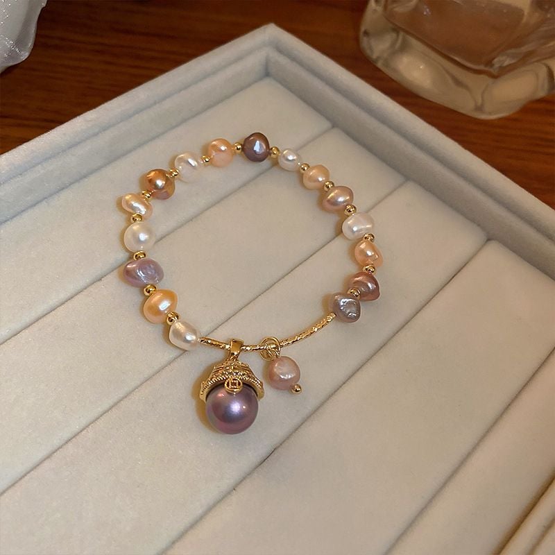 SET MÈO _ Bộ Nữ Trang MADAME HIEN PEARL Đính Hạt trai Tự Nhiên Nước Ngọt Sang Trọng Đẳng Cấp SPS003