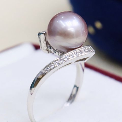 Nhẫn Ngọc Trai Tự Nhiên Thời thượng Unisex Nam Nữ MADAME HIEN PEARLS