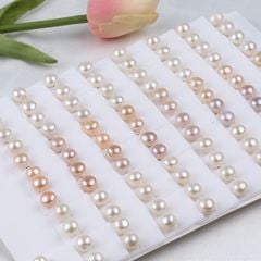 Bông tai Nụ Ngọc Trai Chuôi Bạc Ý s925 Madame Hien Pearls Thời trang tối giản BTN0BD056