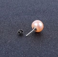 Bông tai Nụ Ngọc Trai Chuôi Bạc Ý s925 Madame Hien Pearls Thời trang tối giản BTN0BD056