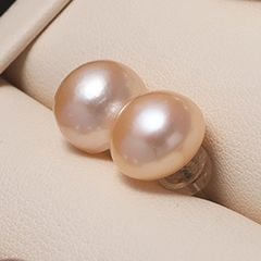 Bông tai Nụ Ngọc Trai Chuôi Bạc Ý s925 Madame Hien Pearls Thời trang tối giản BTN0BD056
