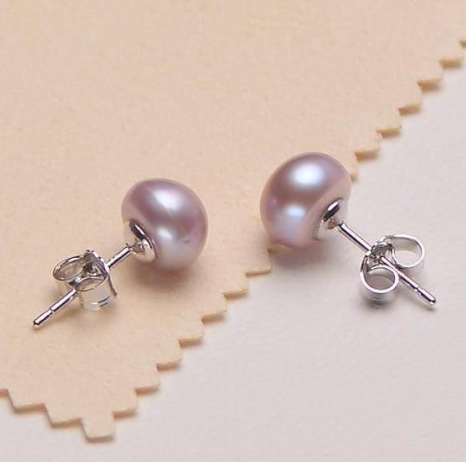 Bông tai Nụ Ngọc Trai Chuôi Bạc Ý s925 Madame Hien Pearls Thời trang tối giản BTN0BD056