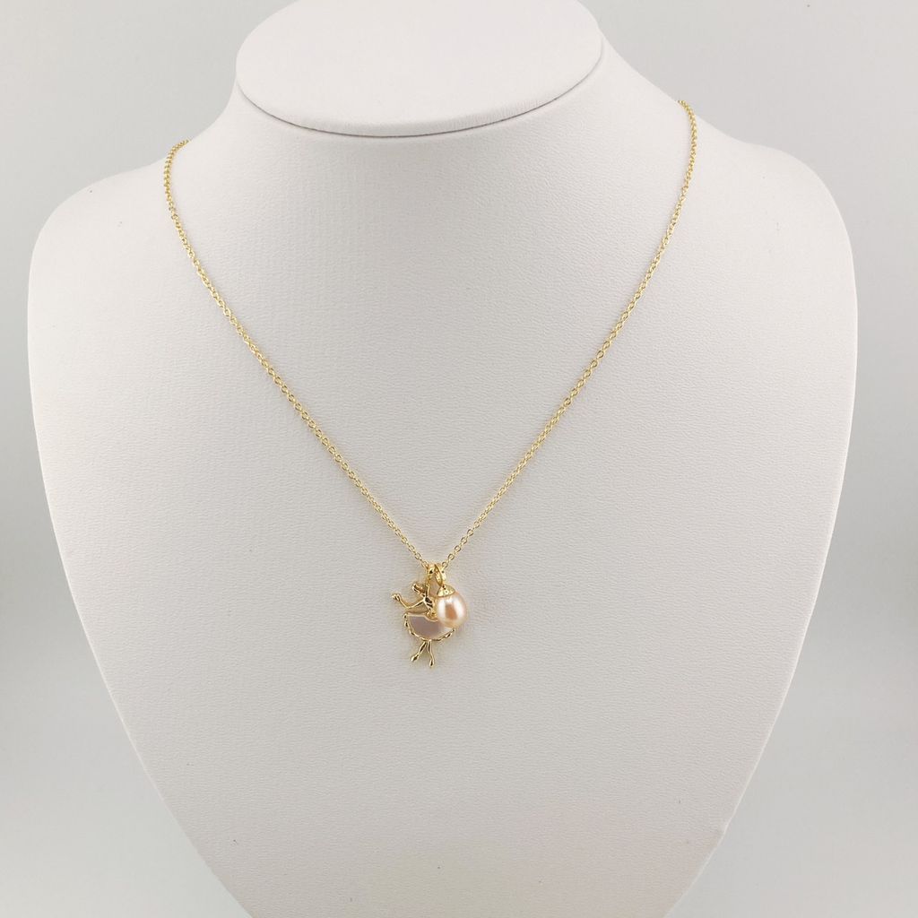 Vòng cổ Ngọc Trai Tự Nhiên Cham Cô gái Ballet xinh xắn đáng yêu MG005