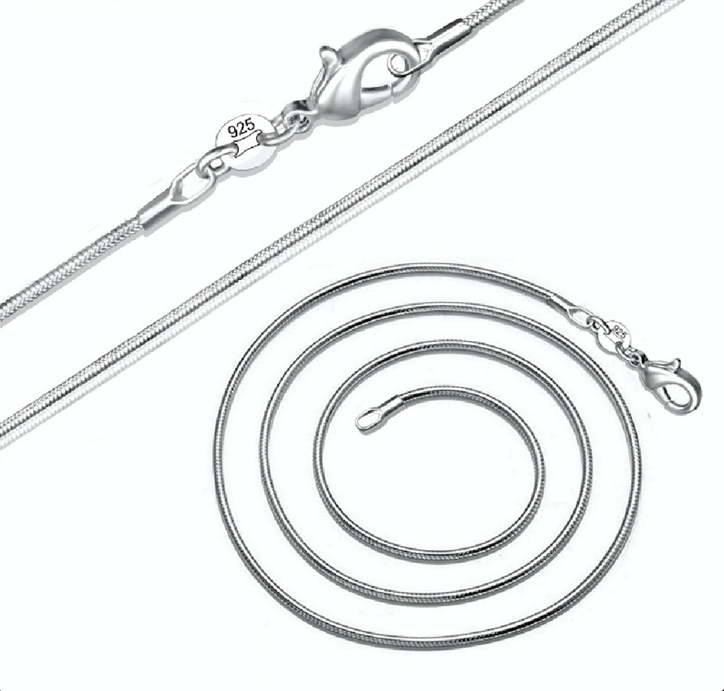 Dây Chuyền Bạc S925 thời trang độ dày 1mm, dài 40-50cm