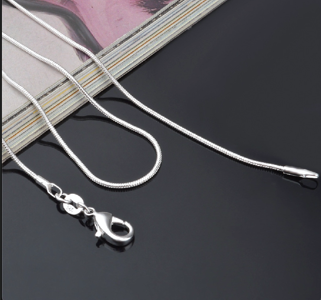 Dây Chuyền Bạc S925 thời trang độ dày 1mm, dài 40-50cm
