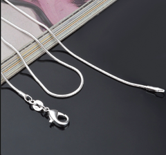 Dây Chuyền Bạc S925 thời trang độ dày 1mm, dài 40-50cm