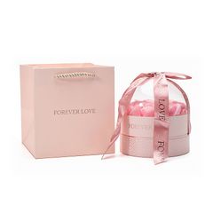 Hộp Quà Tặng Trang Sức Hoa Hồng Lãng Mạn MADAME HIEN PEARLS PKG009