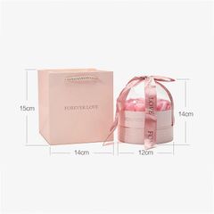 Hộp Quà Tặng Trang Sức Hoa Hồng Lãng Mạn MADAME HIEN PEARLS PKG009