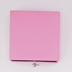 Hộp đựng trang sức màu Hồng dễ thương 8,5cm x 8,5cm x 3,5cm MADAME HIEN PEARLS PKG002