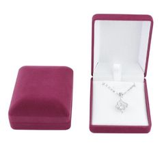 Hộp đựng bộ trang sức bằng nhung MADAME HIEN PEARLS 6 * 7,8 * 3,3 sang trọng làm quà tặng PKG005